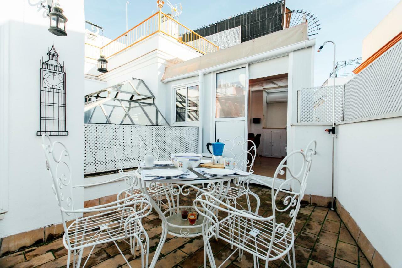 Bright Duplex W/ Terrace Apartment Seville Exterior photo